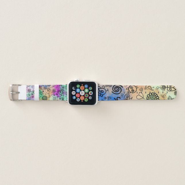 Puerto Rico SYMBOL Apple Watch Band (Front)