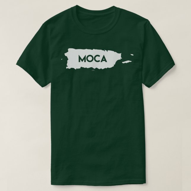 Puerto Rico t shirt Moca  (Design Front)