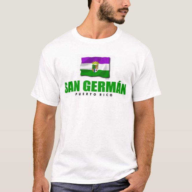Puerto Rico t-shirt: San German T-Shirt (Front)