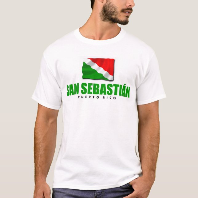 Puerto Rico t-shirt: San Sebastian T-Shirt (Front)