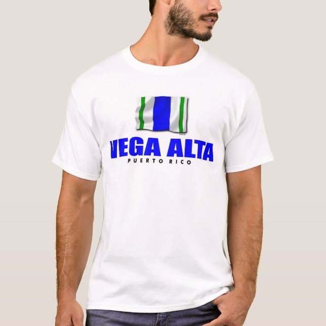 Puerto Rico t-shirt: Vega Alta T-Shirt (Front)