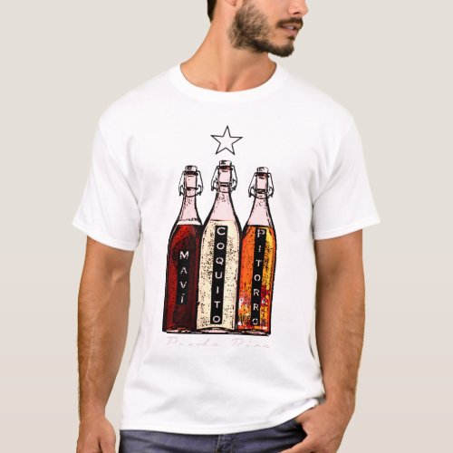 Puerto Rico Traditional Drinks  T_Shirt