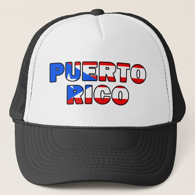 Puerto Rico Trucker Hat (Front)
