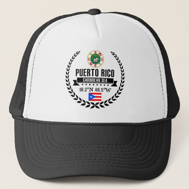 Puerto Rico Trucker Hat (Front)
