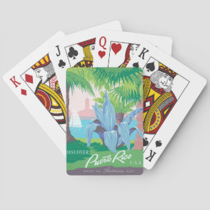 Puerto Rico Unedited Vintage Photos Old Aesthetic  Poker Cards