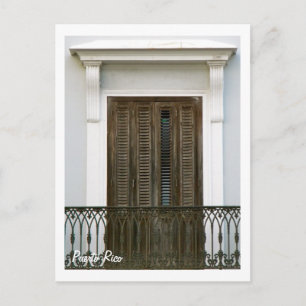 Puerto Rico Viejo San Juan Postcard