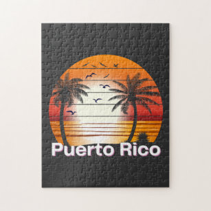 Isla del Encanto, Puerto Rico, Destinations Sign (1000 Piece Puzzle, Size  19x27, Challenging Jigsaw Puzzle for Adults and Family, Made in USA) 