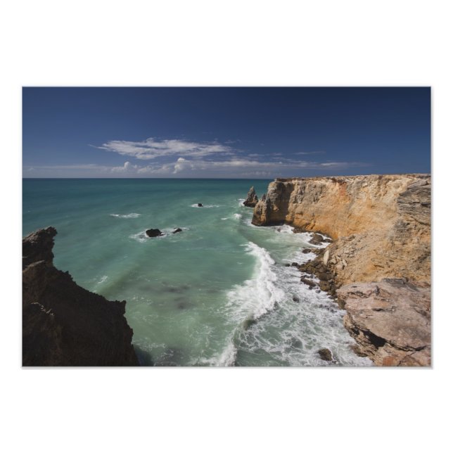 Puerto Rico, West Coast, Cabo Rojo, coastline Photo Print (Front)