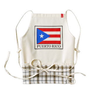 Puerto Rico Zazzle HEART Apron