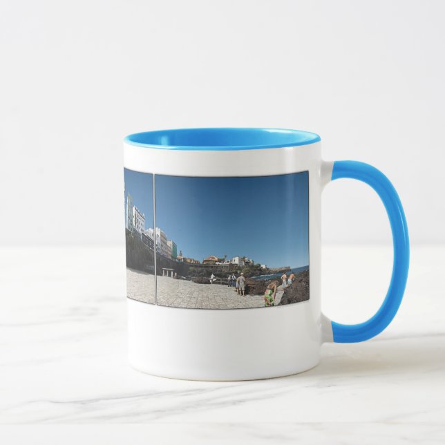 Puerto San Telmo, Tenerife Triptych Mug (Right)