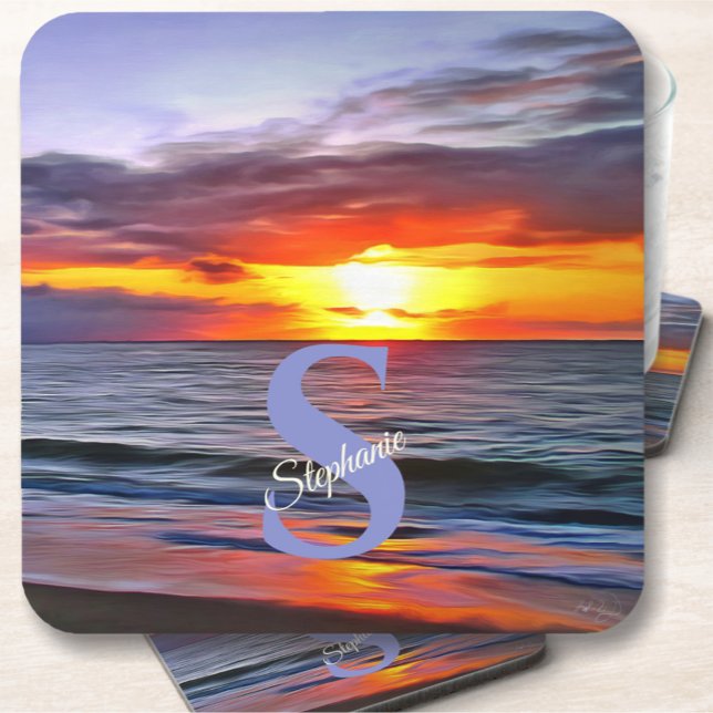 Puerto Sunset 1739 Beverage Coaster (Creator Uploaded)