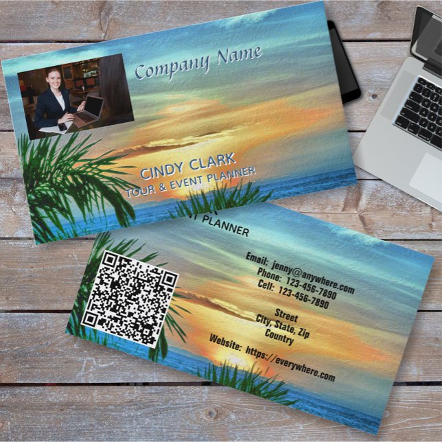 Puerto Sunset Company 1557 Business Card (Creator Uploaded)