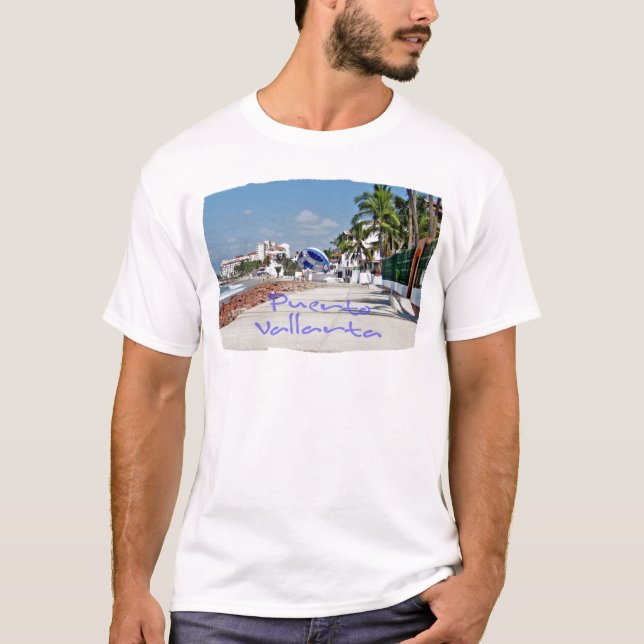Puerto Vallarta Basic T-Shirt (Front)