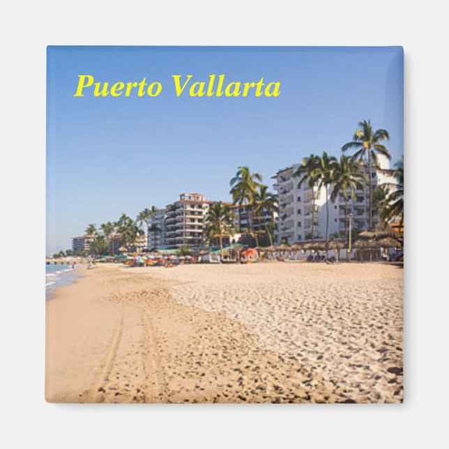 Puerto Vallarta fridge magnet (Front)