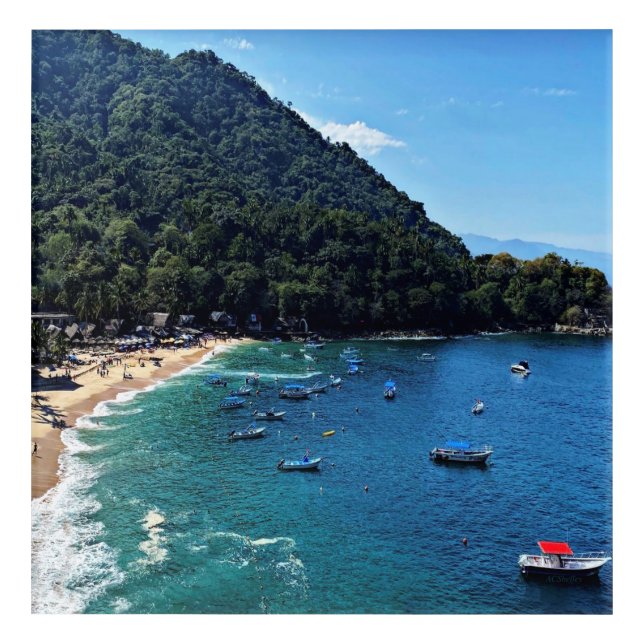 Puerto Vallarta, Mexico Acrylic Print (Front)