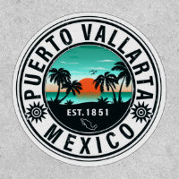 Puerto Vallarta Mexico Retro Sunset Souvenirs 60s