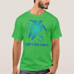 Puerto Vallarta Mexico  Sea Blue ribal urtle  T-Shirt