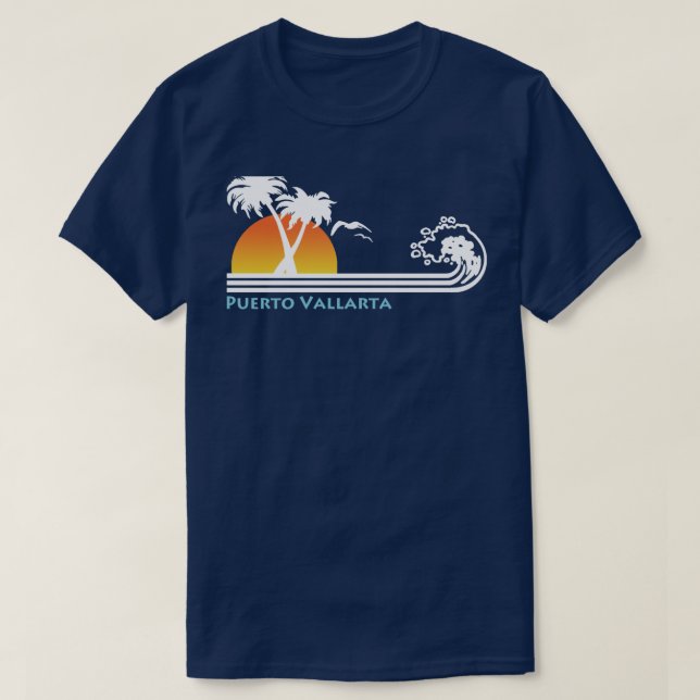 Puerto Vallarta Mexico T-Shirt (Design Front)
