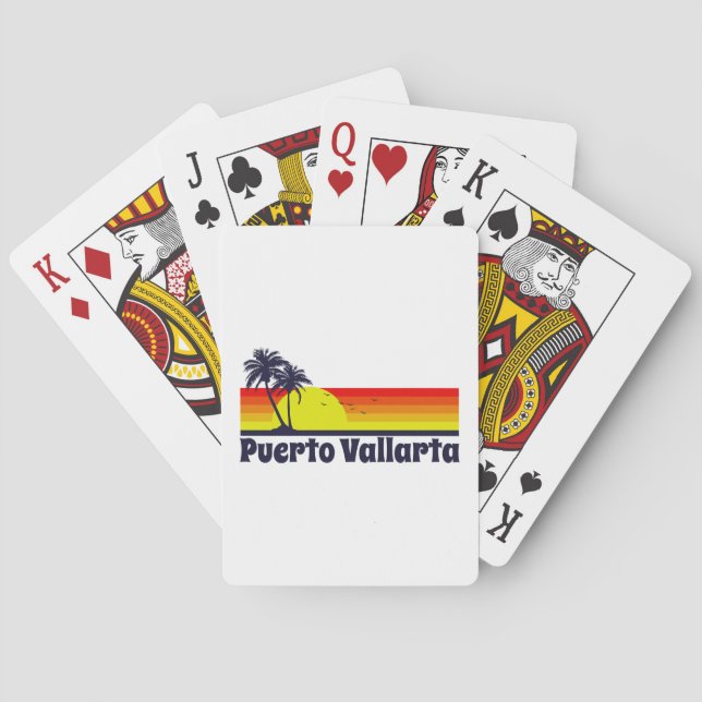 Puerto Vallarta Poker Cards (Back)
