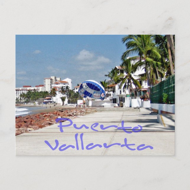 Puerto Vallarta Postcard (Front)