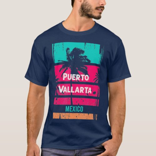 Puerto Vallarta Souvenir  Mexico Reminder T_Shirt