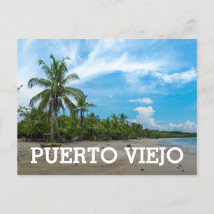 Puerto Viejo Beach Postcard