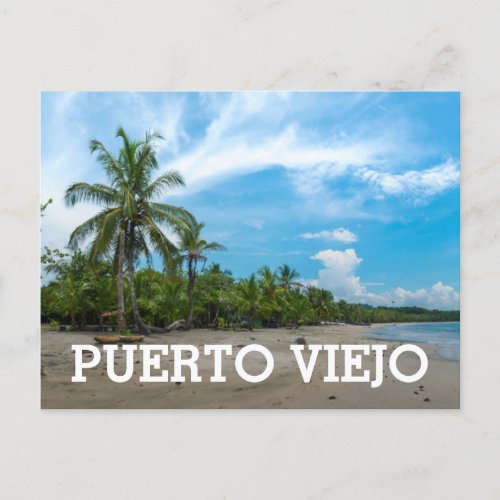 Puerto Viejo Beach Postcard