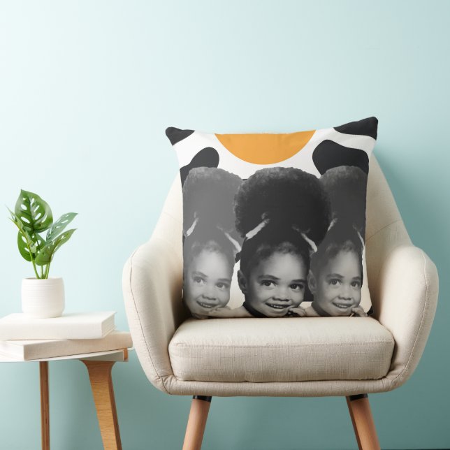 Puff Life Throw Pillow (Chair)