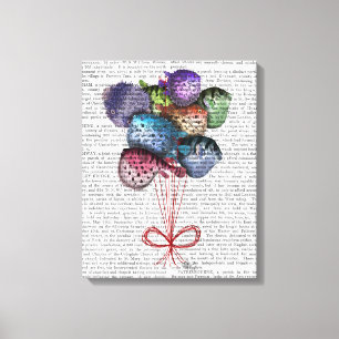 Puffer Fish Balloons Canvas Print