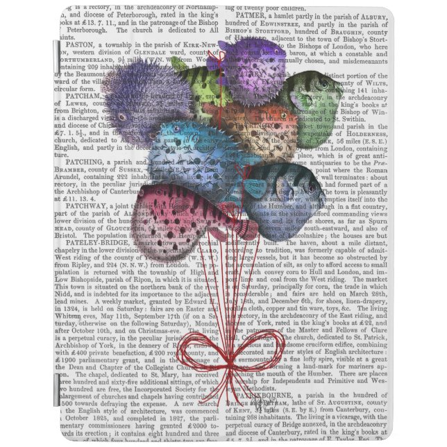 Puffer Fish Balloons iPad Air Cover (Front)