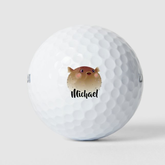 Puffer Fish Golf Balls (Front)