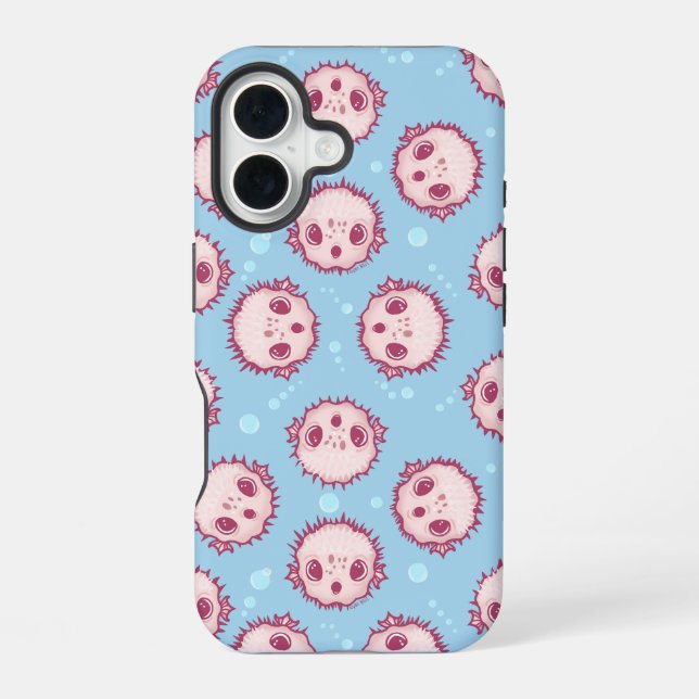 Puffer Fish iPhone Case (Back)