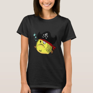 Puffer Fish Pirate Buccaneer Sea T-Shirt
