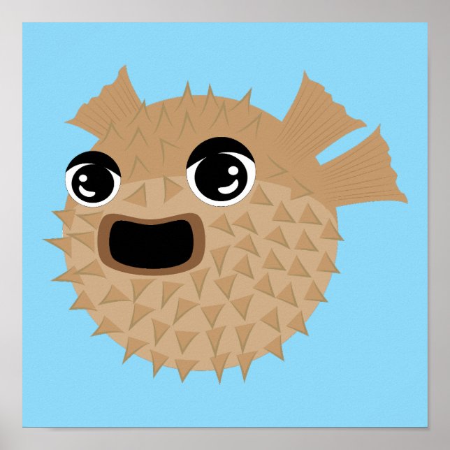 Puffer Fish Poster (Front)