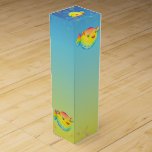Puffer fish wine box