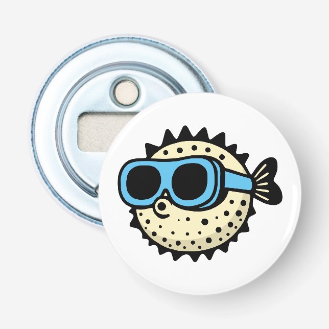 Pufferfish Bottle Opener (Front)