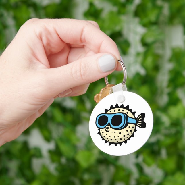 Pufferfish Keychain (Hand)