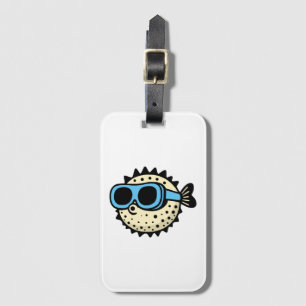 Pufferfish Luggage Tag
