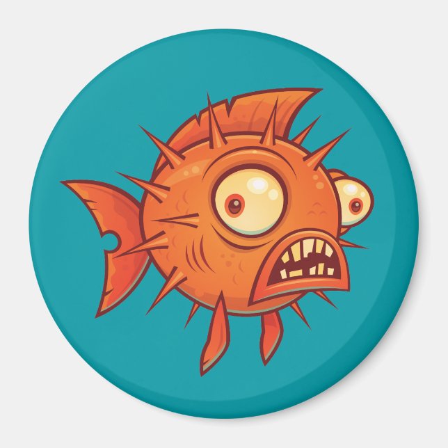 Pufferfish Magnet (Front)