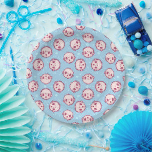 Pufferfish  paper plates
