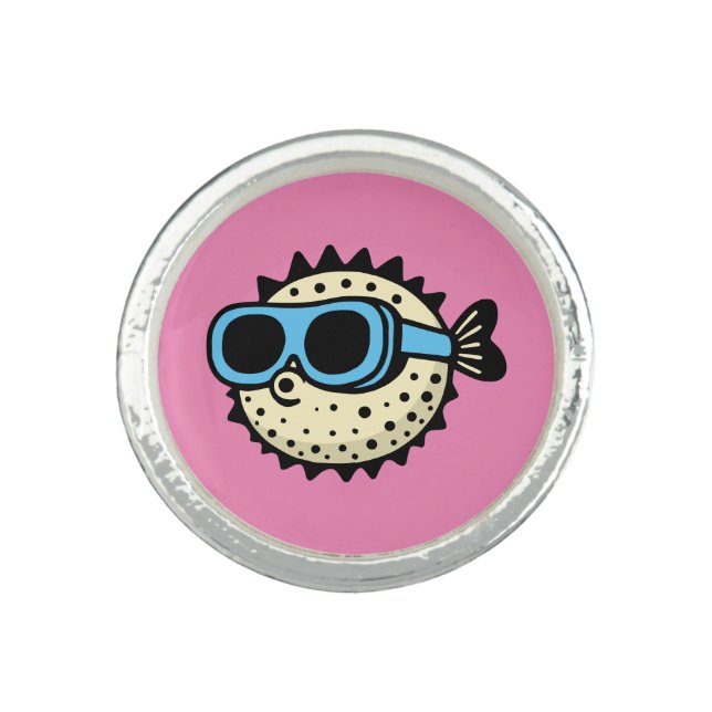 Pufferfish Ring (Front)