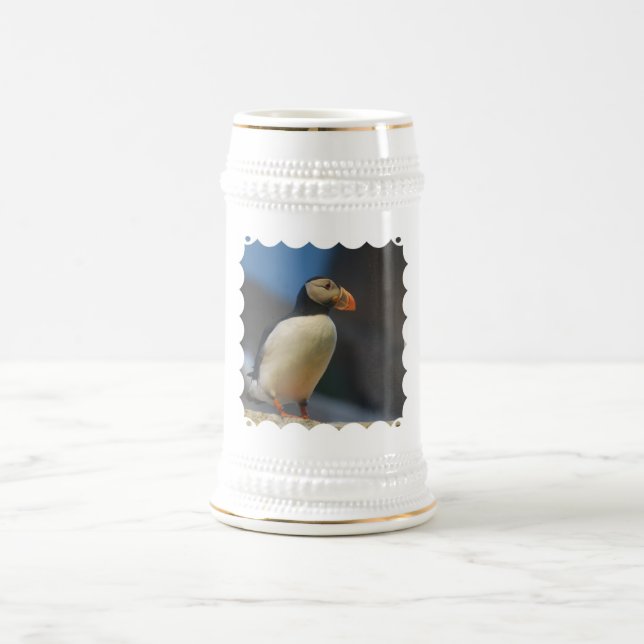 Puffin Beer Stein (Center)