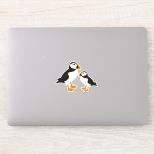 Puffin Bird Cute Art Sticker Puffins Make Muffins