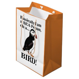 Puffin Bird Seabird Funny Birthday