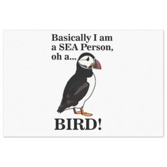 Puffin Bird Seabird Funny Birthday