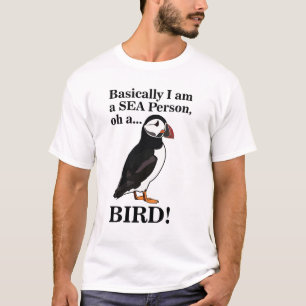 Puffin Bird Seabird Funny T-Shirt