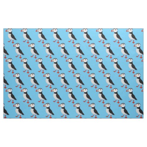 Puffin Design Fabric