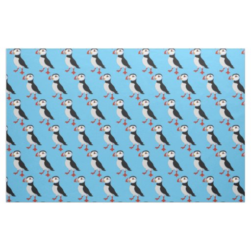 Puffin Design Fabric