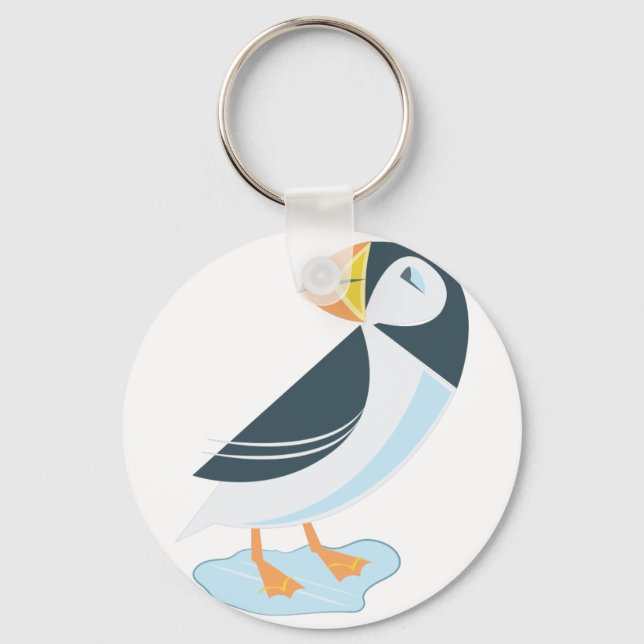 Puffin Keychain (Front)