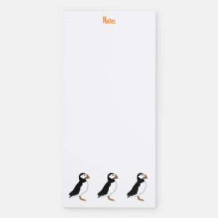 Puffin Magnetic Notepad